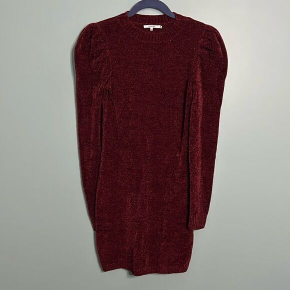 Tularosa Rosewood Dress Starry Night Fluffy Puff Sleeve - Picture 2 of 9